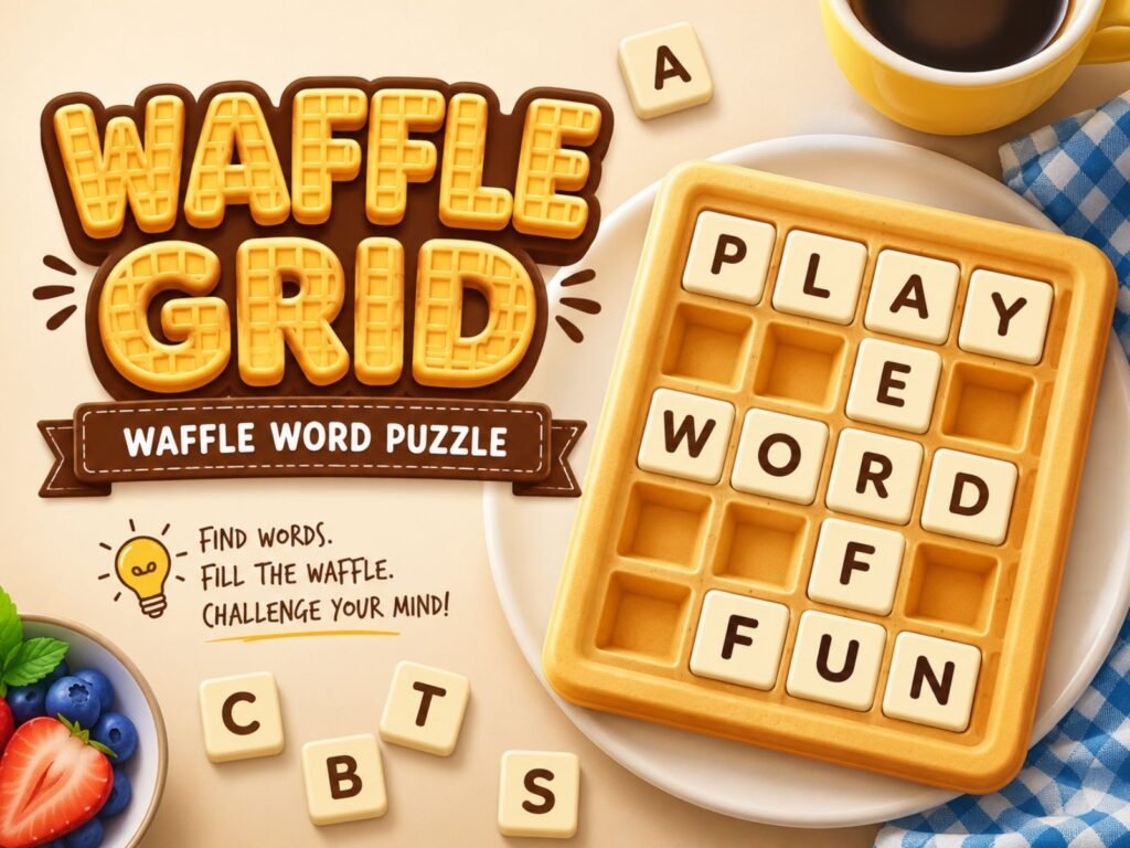 Waffle Grid | Waffle Word Puzzle